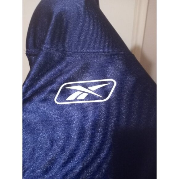 NFL Denver Broncos Jersey Mens Medium M Blue Orange Reebok Logo Jay Cutler #6 - Picture 5 of 11